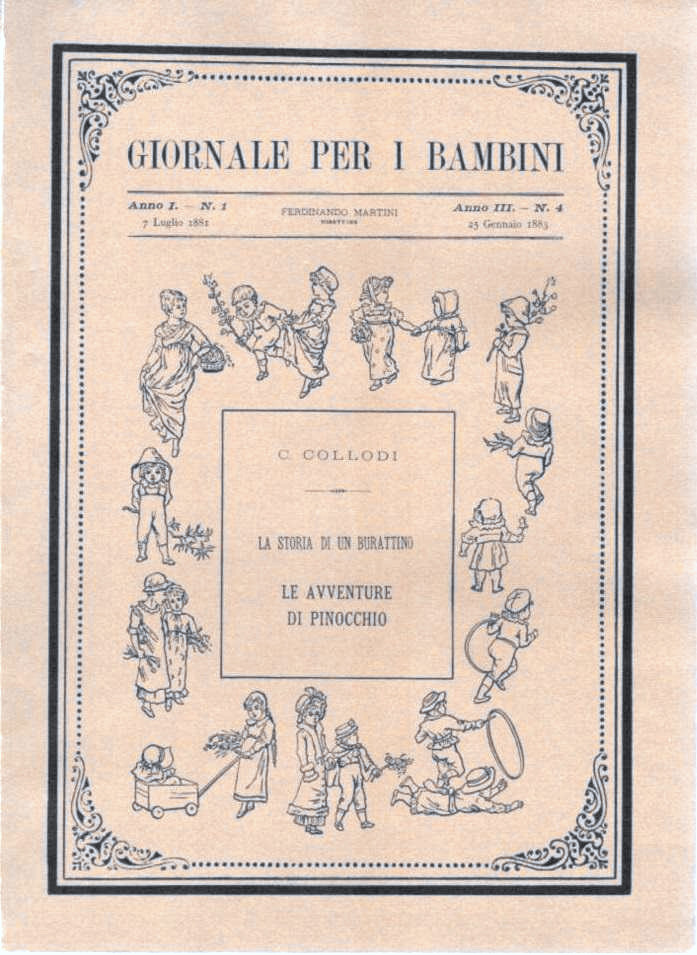 Pinocchio giornale bambini