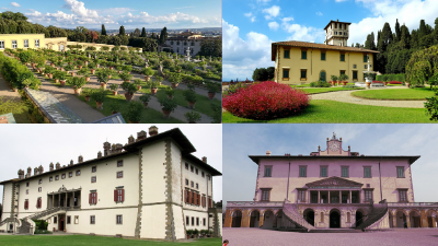 ville medicee Toscana