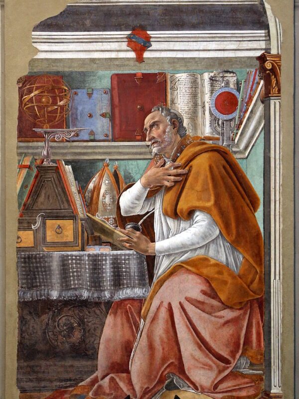 Sant'Agostino Botticelli Ognissanti Firenze