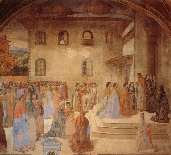 Miracolo del calice di sant'Ambrogio rosselli