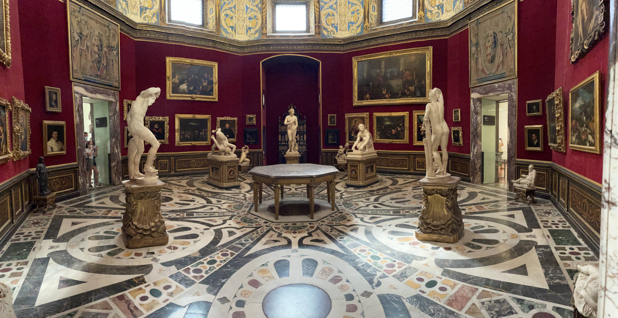 tribuna degli Uffizi e venere dei Medici
