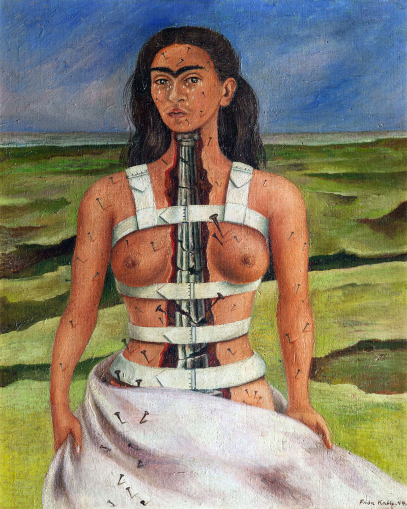 Frida Kahlo, colonna rotta